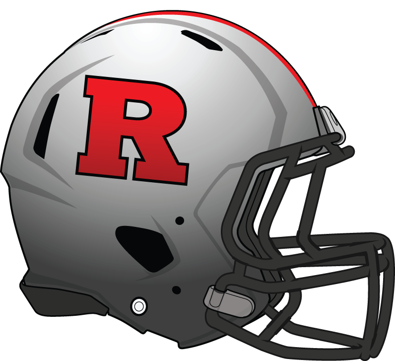 Rutgers Scarlet Knights 2012-Pres Helmet Logo v3 iron on transfers for fabric